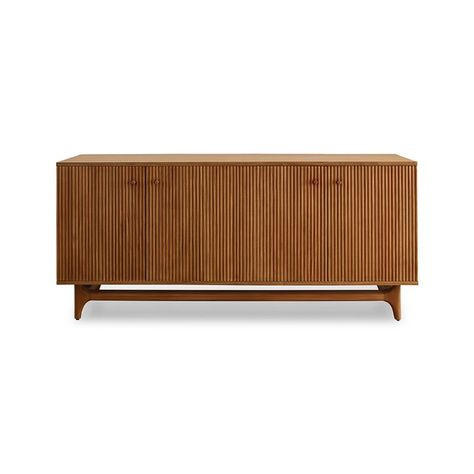 This Exclusive Mitchell Gold + Bob Williams Sale Has Just What We Need for How We Live Now - Dwell Mid Century Modern Console, Bookshelves Ideas, Entrance Decoration, Living Room Entrance, Washable Slipcovers, Mitchell Gold Bob Williams, Room Entrance, Mitchell Gold, Modern Console