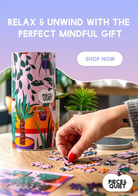 Aesthetic Puzzle, Puzzle Display, Framed Puzzle, Put Down Your Phone, Lemon Scented Candle, Put Your Phone Down, Mindful Moments, Lavender Scented Candle, Jungle Art