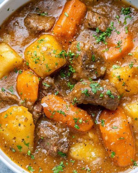 Guinness Beef Stew Slow Cooker, Stew Healthy, Homemade Beef Stew Recipes, Instant Pot Beef Stew Recipe, Instant Pot Stew, Instant Pot Beef Stew, Guinness Beef Stew, Fitness Meals, Homemade Beef Stew