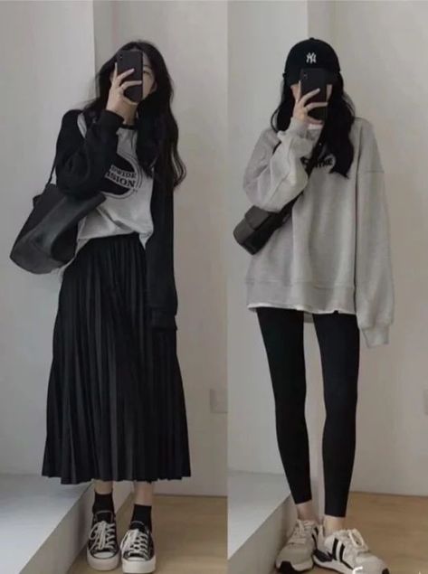 Korean Fits, Girl Aesthetics, Simple Style Outfits, Muslim Outfits Casual, Cute Dress Outfits, Fancy Dresses Long, Relaxed Outfit, Tomboy Style Outfits, Simple Outfit