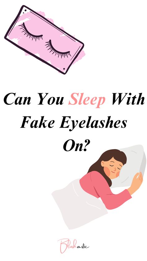 We love it when our eyelashes look long and voluminous. Fake eyelashes that add a charming edge to our eyes are precious. And even if you may never want to put them away, you can also not wear them forever. We may keep our false eyelashes on wherever we go and sometimes doze off with them. However, can you sleep with fake eyelashes on? When You Sleep, Individual Lashes, Fake Lashes, Fake Eyelashes, False Lashes, False Eyelashes, How To Fall Asleep, Eyelashes, Lashes