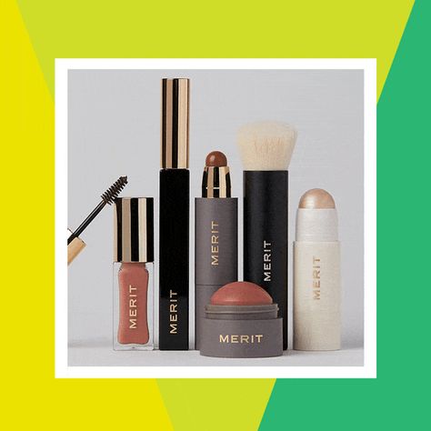 Review: Merit Beauty's 5-Minute Morning Set Will Streamline Your Makeup Routine Merit Serum, Merit 5 Minute Morning, Merit Beauty Complexion Stick, Merit Complexion Stick, Merit Voss, Glossier Boy Brow, Boy Brow, Eyebrow Mascara, Concealer Stick