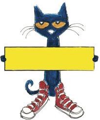 Pete The Cat Holding A Sign, Pete And Callie The Cat, Pete The Cat Icons, Pete The Cat Decorations, Pete The Cat Art, Pete The Cats, Arte Grunge, Pete The Cat, Blue Cat