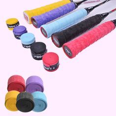 www.banggood.com Tennis Grips, Face Makeup Brush, Plastic Ware, Badminton Racket, Beauty Equipment, Tennis Racket, Badminton, Body Skin Care, Yellow Blue