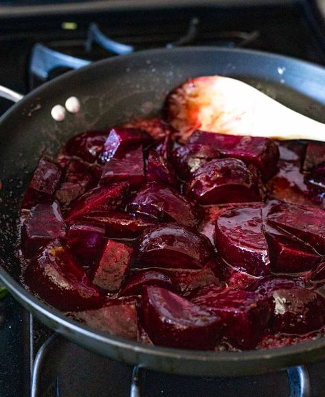 Candy Beets Recipe, Beats Recipe For Dinner, Sweet And Sour Beets Recipe, Sliced Beets Recipe, Candied Beets Recipe, Sweet Beets Recipe, Glazed Beets Recipe, Fried Beets, Candied Beets