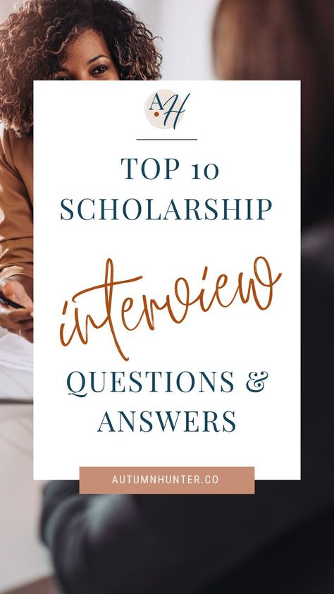 scholarship interview tips Scholarship Interview Questions, Best Interview Answers, College Interview, Scholarships For College Students, Essay Writing Examples, College Essay Examples, Interview Answers, Scholarship Essay, Essay Writing Skills