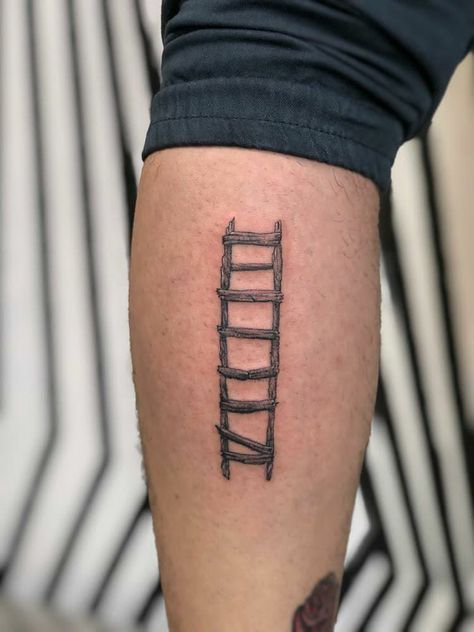 Ladders tattoo Ladder Tattoo, About Tattoo, Tattoo Meaning, Article Design, Tattoo Removal, Tattoos With Meaning, Black Tattoos, Tattoo Quotes, Tatting