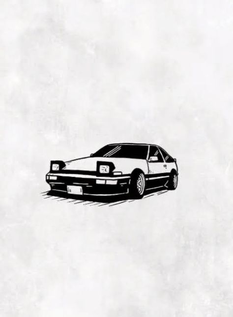 Drift Tattoo Car, Grand Theft Auto Tattoo, Jdm Tattoo, Initial D Tattoo, Wanted Tattoo, Tattoo Catalog, Tokyo Drift, Kei Car, D Tattoo