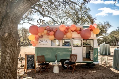 Photo Booth Packages — Hitch the Photo Trailer | The Best VW Photo Booth San Antonio Vw Bus Photo Booth, Bus Photo Booth, Austin Brunch, Vw Bus Photo, Vintage Vw Camper, Retro Fridge, Usb Design, Release Party, Green Paint Colors