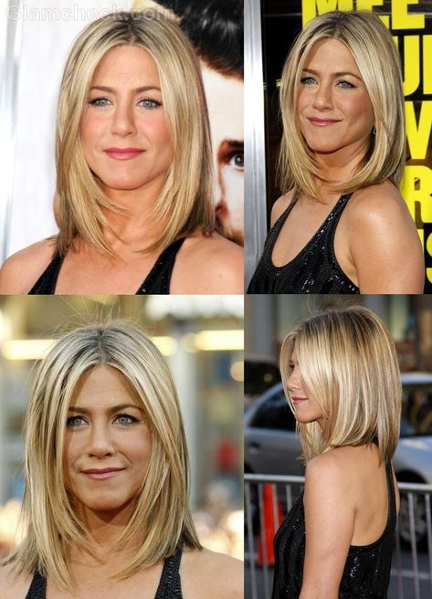 Jennifer Aniston Short Hair, Jennifer Aniston Bob, Jennifer Aniston Hairstyles, Longer Bob, Longbob Hair, Medium Short Haircuts, Jennifer Aniston Hair, Film Maker, Dark Blonde Hair