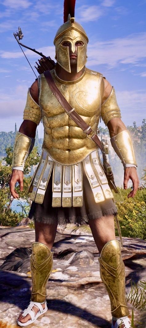 Ancient Greek Clothing, Roman Gladiators, Battle Dress, Persian Fashion, Greek Warrior, Assassins Creed Odyssey, Female Armor, Spartan Warrior, Angel Warrior