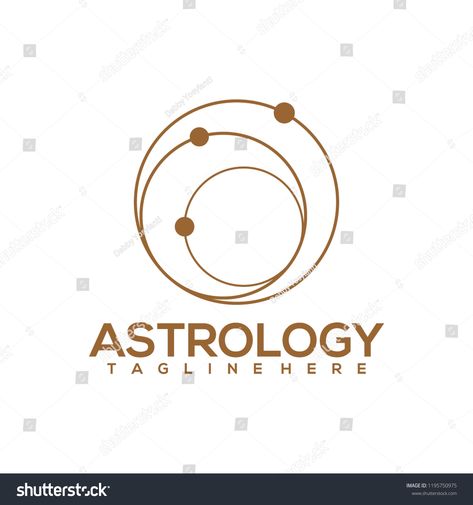 Astrology Logo Design, Astrology Logo, Minimal Logo, Minimalist Tattoo, Ad Design, Design Vector, Royalty Free Photos, Design Logo, Logo Templates