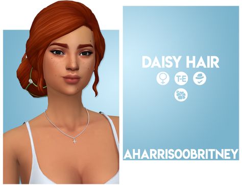 Sims 4 Vintage Glamour, Sims 4 Cheats, Wedding Bun, Sims 4 Challenges, Mod Hair, Daisy Hair, Sims Packs, Pelo Sims, Sims 4 Mm Cc