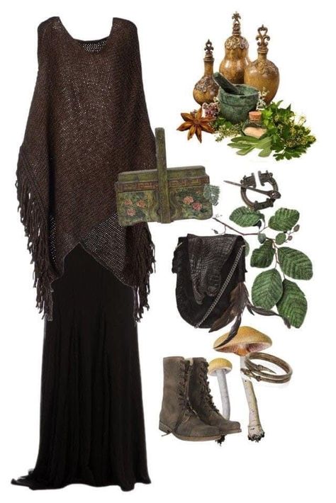 Witchy Outfits, Strega Fashion, Cottage Witch, Dark Mori, Mori Fashion, Witch Fashion, Witchy Fashion, Mode Boho, Witch Outfit