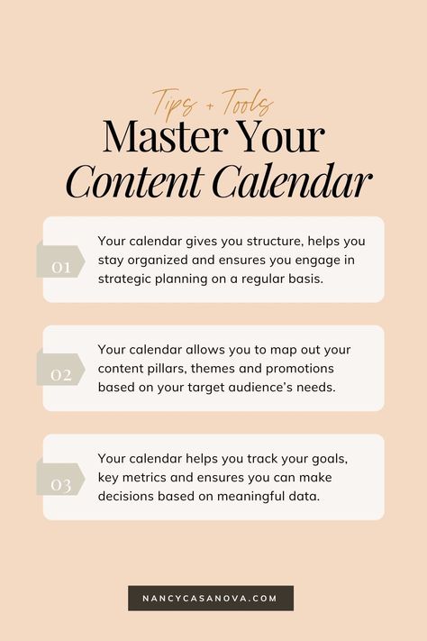 Avoid pitfalls like lack of strategy, ignoring analytics, and neglecting SEO. Plan ahead, identify your target audience, choose a content calendar tool, conduct a content audit, remain agile, define your goals, develop a content strategy, assign roles and responsibilities, determine content frequency, and generate content ideas. With these tips, you can create an organized and purposeful content calendar that contributes to your brand's growth and success. Recruitment Marketing, Content Calendar Template, Roles And Responsibilities, Social Media Content Strategy, Calendar Management, Seo Plan, Way To Success, Editorial Calendar, Content Calendar