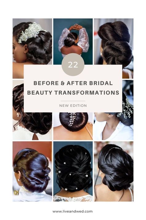 Hair Styles For Black Ladies, Bridal Hairstyles For Black Women, Black Bridal Hairstyles, Messy Bridal Bun, Mother Of The Bride Hairstyle, Classy Updo Hairstyles, Hairstyles For Black Brides, African Wedding Hairstyles, Hairstyle African