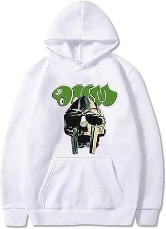 TYI Autumn Cartoon MF Doom Hoodie Casual Men Women Hooded Sweatshirt Long Sleeve Pullovers Harajuku Streetwear Autumn Cartoon, Baby Luggage, Mf Doom, Harajuku Streetwear, Music Gifts, Amazon Fashion, Hooded Sweatshirt, Everyday Essentials Products, Harajuku