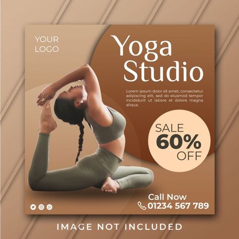 Yoga Ads Design, Creative Yoga Poster Design, Yoga Banner Design, People Template, Yoga Poster Design, Yoga Template, Yoga Post, Corporate Yoga, Yoga Flyer