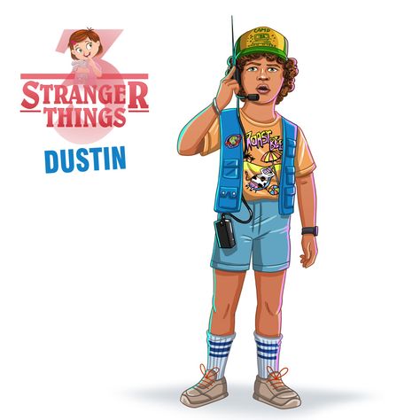 How to draw Dustin Harrison | Stranger things 3 #strangerthings #dustinhenderson #strangerthings3 #tutorial Dustin Stranger Things Drawing, Dustin Henderson Drawing, Dustin Drawing, Dustin Stranger Things, Dustin Henderson, Stranger Things Dustin, Stranger Things 3, Tutorials Drawing, Drawing Easy