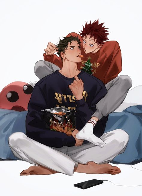 Sally Chang on Twitter: "… " Tendou X Ushijima, Ushijima X Tendou, Haikyuu Shiratorizawa, Tendou Satori, Ushijima Wakatoshi, Iwaizumi Hajime, Blue Lovk, Haikyuu Karasuno, Anime Haikyuu