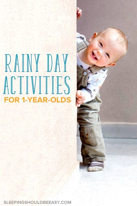 Rainy Day Activities For One Year Olds, Rainy Day Activities For Kids Toddlers, Rainy Day Toddler Activities, Rainy Day Activities For Toddlers, Baby Sensory Classes, Fun Rainy Day Activities, Activities For One Year Olds, Rainy Day Activities For Kids, Energy Activities