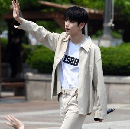 #txt #soobin Soobin Outfit Inspired, Soobin Outfit, Outfit Inspired, Txt Soobin, Rain Jacket, Normcore, Casual Outfits, Quick Saves