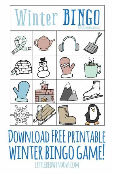 Download a FREE printable Winter BINGO game, perfect for classroom parties! Classroom Winter Party, Winter Bingo, Holiday Party Kids, Winter Classroom, Winter Kindergarten, Winter Activities For Kids, Winter Schnee, Winter Parties, Winter Preschool