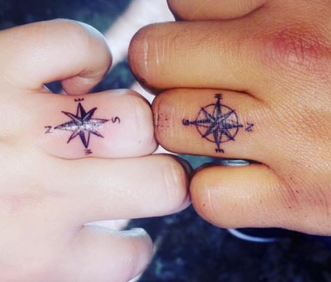 Wedding Band Tattoos, Wedding Date Tattoos, Tattoos That Mean Something, Sugar Skull Wedding, Compass Wedding, Wedding Band Tattoo, Outer Forearm Tattoo, Ring Tattoo, Mascara Hacks