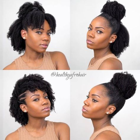 Dionoire on Instagram: “🖤🤎 Medium lenght natural styling options from @healthyafrohair 😍⁠ ⁠ ⁠ ⁠ ⁠ ⁠ ⁠ #naturalhairstyle #naturalhairgoals #naturalhairdontcare…” 4c Hairstyles Short Hair, Healthy Afro Hair, Cute Short Natural Hairstyles, 4c Natural Hairstyles Short, Coily Natural Hair, Cute Natural Hairstyles, Easy Hairstyles For School, Natural Hairstyle, Cute Curly Hairstyles