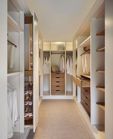 Photo 1 of 7 in AA - Closet Storage Ideas by Atelier Armbruster - Dwell Dream Dressing Room, Small Dressing Rooms, Armoire Design, Wardrobe Design Modern, Custom Closet Design, Rustic Bedroom Design, Walking Closet, Walk In Closet Design, California Closets