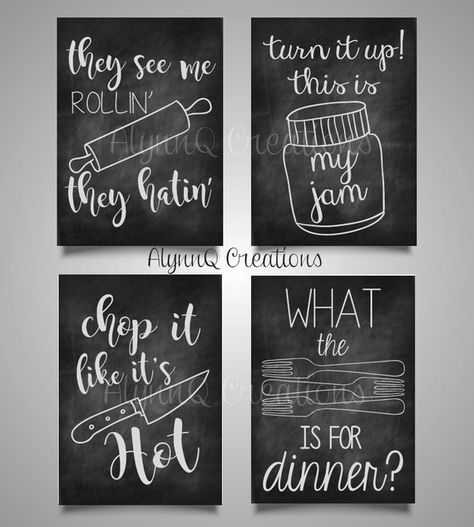 Chalkboard Art Kitchen, Kitchen Blackboard, This Is My Jam, Chalkboard Kitchen, Chalkboard Art Quotes, Chalkboard Doodles, Herbalife Shake Recipes, Funny Kitchen Signs, Kitchen Chalkboard