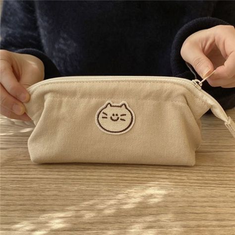 Faster shipping. Better service Pencil Cases Aesthetic, Cute Makeup Bag, Cute Makeup Bags, Cute Pencil Case, Kawaii Gifts, School Things, Cute Canvas, Stationery Storage, Stationery Organization