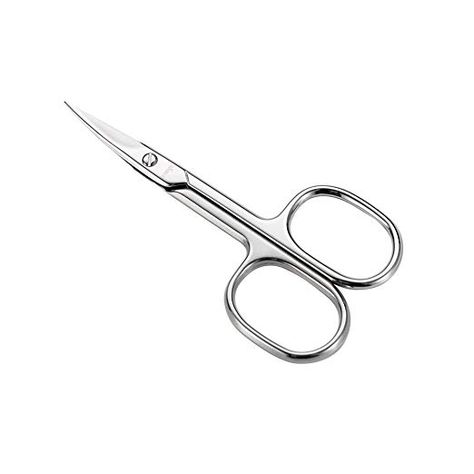 Amazon.com: LIVINGO Premium Manicure Scissors Multi-purpose Stainless Steel Cuticle Pedicure Beauty Grooming Kit for Nail, Eyebrow, Eyelash, Dry Skin Curved Blade 3.5 inch: Beauty Cuticle Scissors, Eyebrow Grooming, Curved Nails, How To Cut Nails, Pedicure At Home, Nail Scissors, Cosmetic Glitter, Body Glitter, Grooming Kit