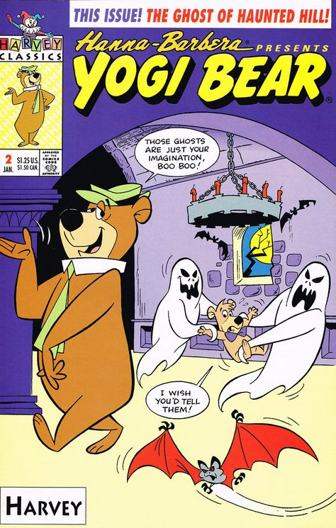 Hanna-Barbera Yogi Bear Harvey Comics, 1992 | Kerry | Flickr Harvey Comics, Hannah Barbera, Hanna Barbera Cartoons, Yogi Bear, Horror Comics, Hanna Barbera, Graphic Novels, Book Publishing, Comic Book