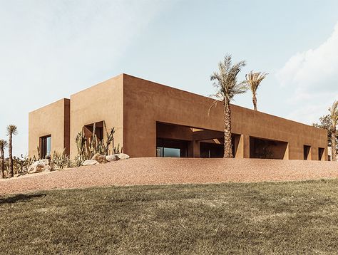 Morq Architects, Earthy Architecture, Desert Villa, Plants That Repel Flies, Repel Flies, Villa Modern, Desert House, Calabria Italy, Mediterranean Landscaping