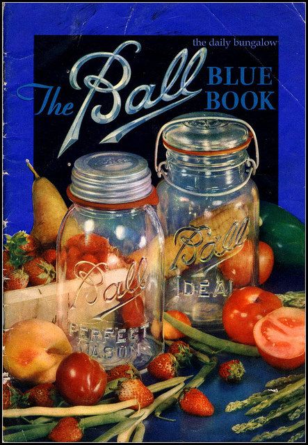 1932 Ball Blue Book | by Daily Bungalow Ball Blue Book, Canning Equipment, Preserving Recipes, Vintage Cooking, Ball Mason Jars, Home Canning, Blue Book, Vintage Cookbooks, Blue Books