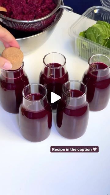 53 likes, 0 comments - cleanprogram on February 13, 2024: "🌟 Elevate your day with our Beetroot Shots - perfect for the current season! 💜 📷 & reci..." Beetroot Shots, Lemon Shots, February 13, Ginger Root, Green Apple, Cucumber, Spinach, Clean Eating, Lemon