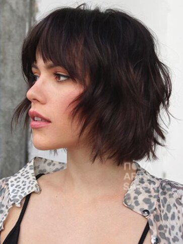 27 Short Hairstyles To Try in 2021 | Southern Living Bob Hairstyles With Bangs, Choppy Bob Hairstyles, Penteado Cabelo Curto, Short Hairstyle, Short Hair With Bangs, Trendy Short Hair Styles, Short Bob Hairstyles, Hair Dos, Short Hairstyles