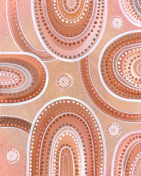 Aboriginal Art Wallpaper, Aboriginal Wallpaper, Aboriginal Dot Painting Ideas, Aboriginal Art Aesthetic, Indigenous Background, Aboriginal Art Phone Wallpaper, Aboriginal Background, Contemporary Aboriginal Art, Aboriginal Art Australian