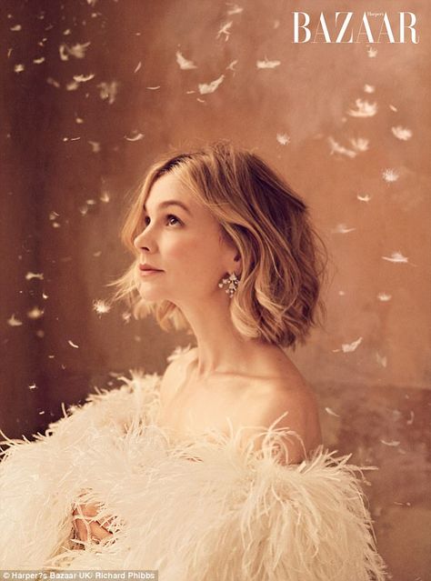 Carrie Mulligan, Cover Girl Makeup, Carey Mulligan, Glamorous Dresses, Harper's Bazaar, Breast Milk, Daily Mail, Celebrities Female, Fashion Photo