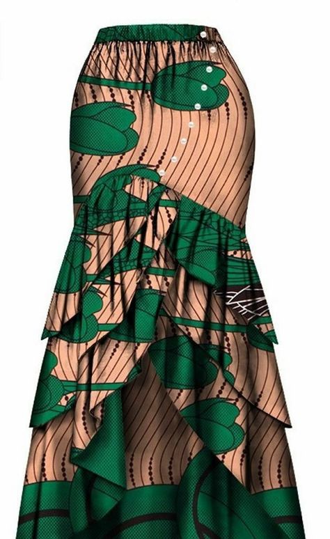 Wears For Ladies, Long African Dresses, African Skirts, Best African Dresses, Short African Dresses, African Fashion Skirts, African Wear Dresses, African Print Dress Designs, Afrikaanse Mode