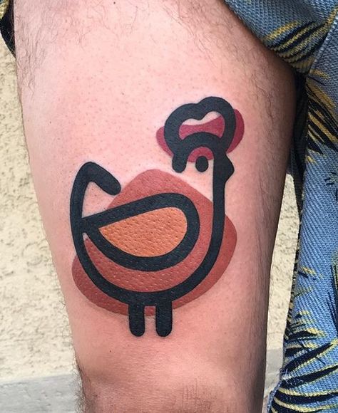 Chick Tattoo, Hen Tattoo, Clean Logo, Food Trip, Cleaning Logo, New Identity, Company Values, Mambo, All Tattoos