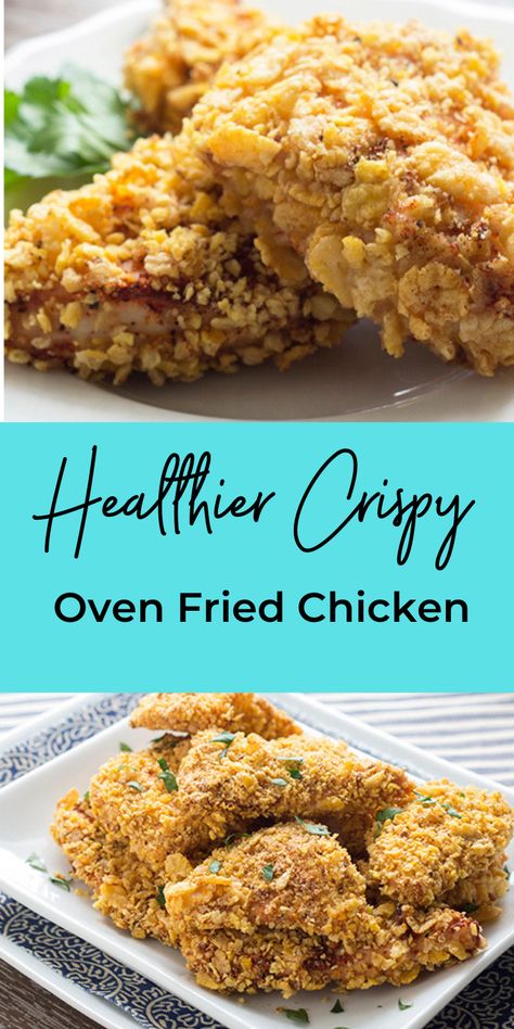 Healthy Chicken Fried Chicken, Low Calorie Fried Chicken, Oven Baked Chicken Fried Chicken, Low Cal Fried Chicken, Oven Baked Fried Chicken Breast, Healthy Oven Fried Chicken, Oven Baked Chicken Fried Steak, Pan Fried Breaded Chicken, Low Fat Chicken Breast Recipes