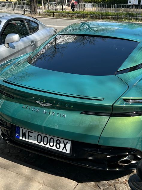 aston martin dbs car spotting warsaw europe Green Aston Martin Aesthetic, Green Aston Martin, Spot Car, Car Spotting, Dark Luxury, Aesthetic Cars, Aston Martin Db11, Aston Martin Cars, Aston Martin Dbs