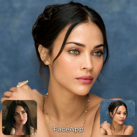 Faceapp Morphing Celebrities, Celebrity Face Morph, Face Morph, Human Barbie, Manifesting Life, Face App, Famous Moms, Perfect Nose, Celebrity Faces