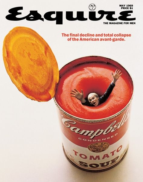 • May 1969 | 12 Iconic George Lois Esquire Covers • Esquire Magazine Cover, George Lois, Esquire Cover, Cv Inspiration, 광고 디자인, Esquire Magazine, Cool Magazine, Magazine Cover Design, Vertical Poster