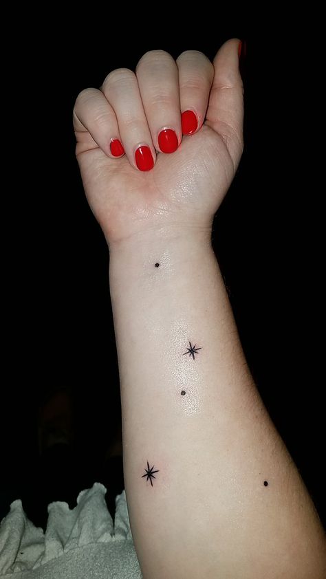 constellation tattoo Minimalist Tattoo Meaning, Horoscope Tattoos, Constellation Tattoo, Constellation Tattoos, Subtle Tattoos, Piercing Ideas, Pattern Tattoo, Star Tattoos, Simplistic Tattoos