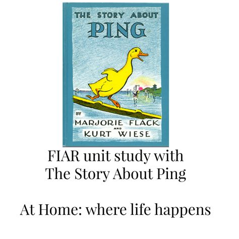 Story About Ping Fiar, The Very Very Far North Book Activities, Pond Life Books For Preschool, The Story About Ping, Eat The Frog Book, West With Giraffes Book, Homeschool Supplies, Homeschool Books, Five In A Row