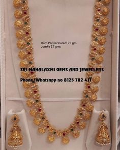 Top kasulaperu necklace designs in Gold | Fashionworldhub Ram Parivar Haram Designs, Kasulaperu Necklace, Haram Designs, Gold Temple Jewellery, Pearl Jewelry Design, Gold Jewelry Simple Necklace, Beautiful Gold Necklaces, Gold Necklace Indian Bridal Jewelry, Jewelry Set Design