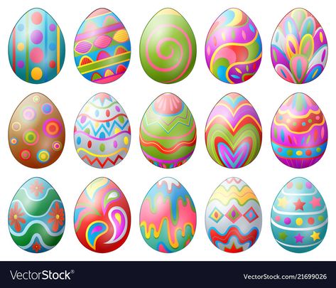 Decorated Easter Eggs, Easter Worksheets, Easter Egg Art, Easter Egg Tree, Easter 2021, Easter Egg Dye, Easter Art, Egg Art, Easter Egg Decorating